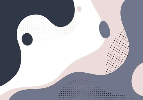 Abstract template design of organic shape pattern design decorative. Template Stock Illustration