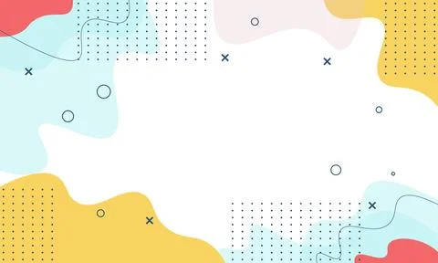 Abstract template fluid background. Stock Illustration