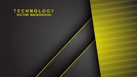 Abstract template of overlapping background with lines. Vector illustration Stock Illustration