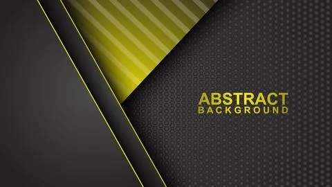 Abstract template of overlapping background with lines. Vector illustration 스톡 일러스트