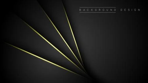 Abstract template of overlapping background with lines. Vector illustration Illustrazione stock