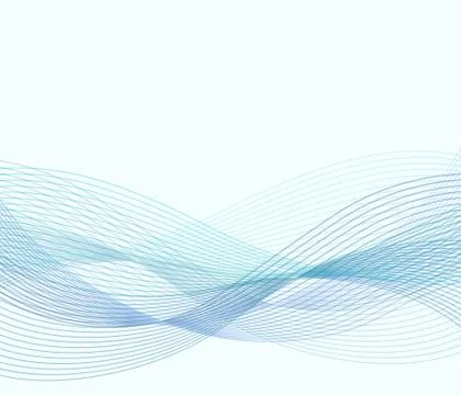Abstract template of page with blue strips. Stock vector graphic design layou Stock Illustration