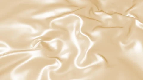 Abstract tenderness light satin background luxury wave cloth satin fabric Stock Footage 291165324