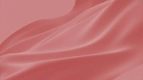 Abstract tenderness red silk background luxury wave cloth satin pastel color Ilustración de archivo