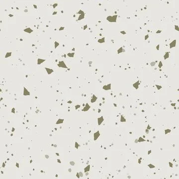 Abstract terrazzo seamless pattern Stock Illustration