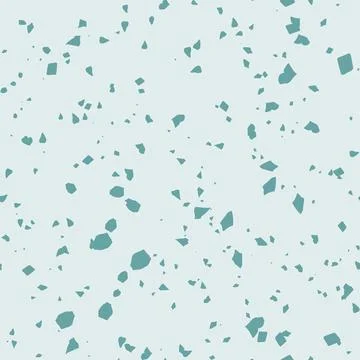 Abstract terrazzo seamless pattern Stock Illustration