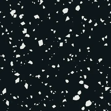 Abstract terrazzo seamless pattern Stock Illustration