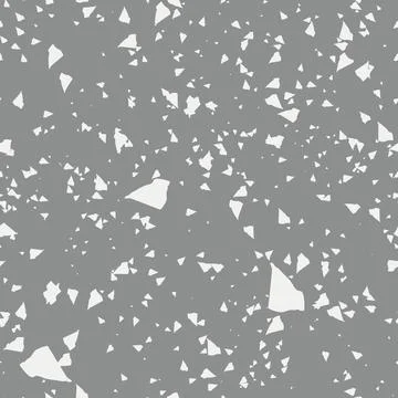 Abstract terrazzo seamless pattern Illustrazione stock