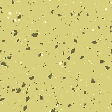Abstract terrazzo seamless pattern Stock Illustration