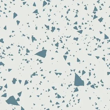 Abstract terrazzo seamless pattern Stock-Illustration