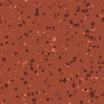 Abstract terrazzo seamless pattern Illustrazione stock