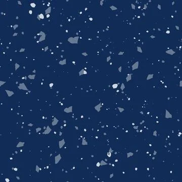 Abstract terrazzo seamless pattern Stock Illustration