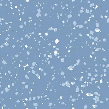 Abstract terrazzo seamless pattern Illustrazione stock