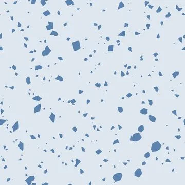 Abstract terrazzo seamless pattern Stock Illustration