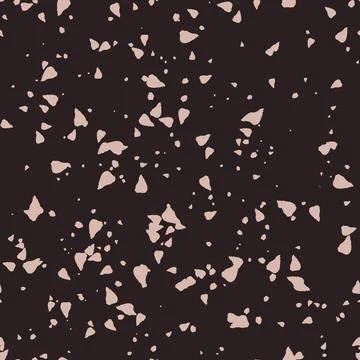 Abstract terrazzo seamless pattern Stock Illustration