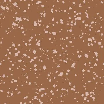 Abstract terrazzo seamless pattern Stock Illustration