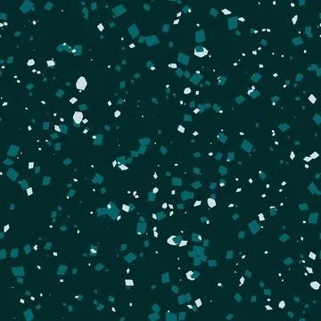 Abstract terrazzo seamless pattern Stock Illustration