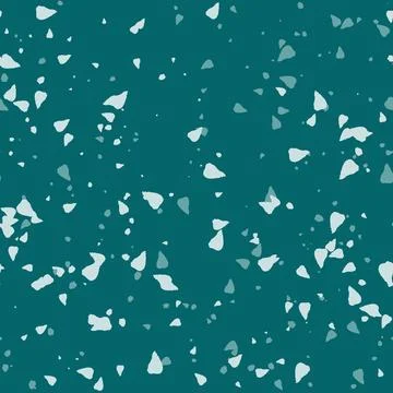 Abstract terrazzo seamless pattern Stock Illustration