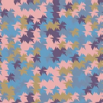 Abstract tessellation seamless vector pattern Stock Illustration