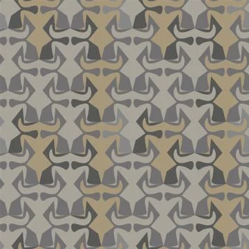 Abstract tessellation seamless vector pattern Illustrazione stock