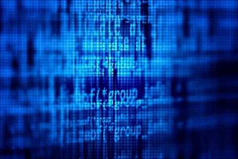 Abstract text Stock Illustration