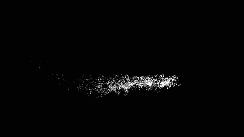 Abstract Text Reveal particle background. Stock Footage 172427149