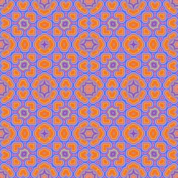 Abstract textile ceramics seamless pattern. Stock Illustration