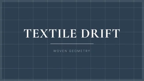 Abstract Textile Drift Pattern Background Screen Graphic Modern Design Loop Stock Footage 337656285
