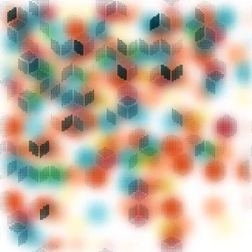 Abstract textile seamless pattern of with a background of colorf Stock Illustration