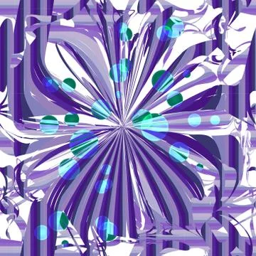 Abstract textile seamless pattern of purple lines Stock Illustration