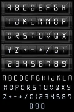 Abstract texts 스톡 일러스트