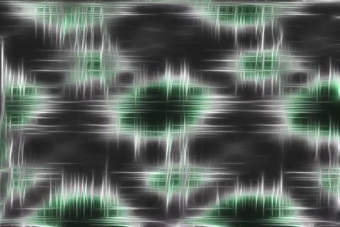 Abstract textural background. Green on black. Top view. Best beautiful textur Stock-Illustration