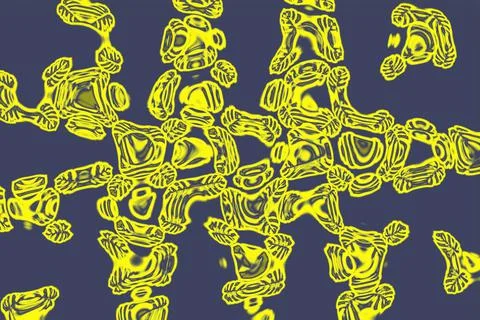 Abstract textural background. Yellow on gray. Top view. Best beautiful textur Stock-Illustration