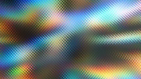 Abstract textural gradient iridescent holographic background. Stock Illustration