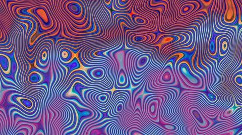 Abstract textural gradient multicolored liquid background Stock Illustration