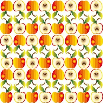 Abstract texture Apple Stock Illustration