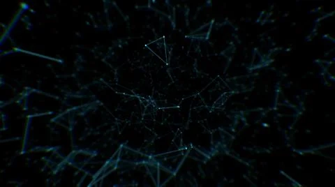 Abstract texture of astrological elements in the dark space Stockillustratie