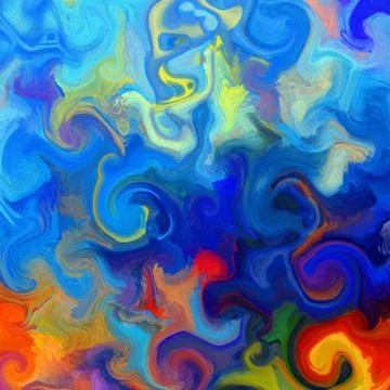Abstract texture background. Art wallpaper. Colorful digital painting design. Stock Illustration