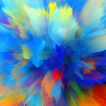 Abstract texture background. Art wallpaper. Colorful digital painting design. Stock Illustration