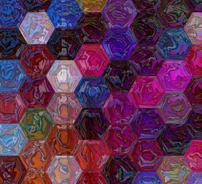 Abstract texture background. Art wallpaper. Colorful digital painting design. Stock Illustration