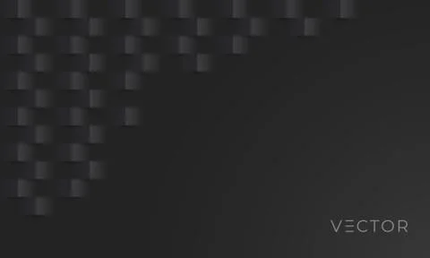 Abstract texture background, black geometric pattern, modern vector design. G Ilustração Stock