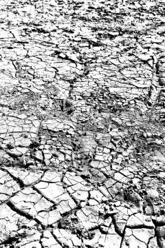 Abstract texture background the broken ground Foto stock