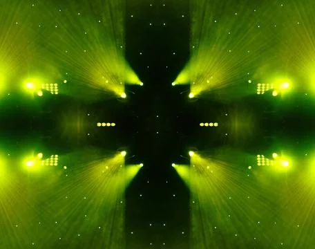 Abstract texture background for design. Stage light and smoke on stage Stock Illustration