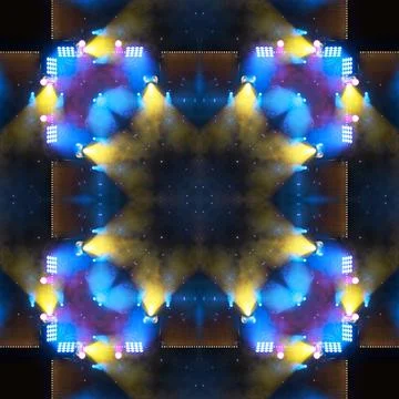 Abstract texture background for design. Stage light and smoke on stage Stock Photos