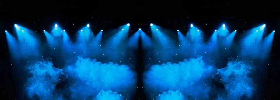 Abstract texture background for design. Stage light and smoke on stage Stock Photos