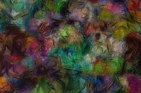 Abstract texture background. Modern art. Oil painting. Hand drawing on canvas Stock Illustration