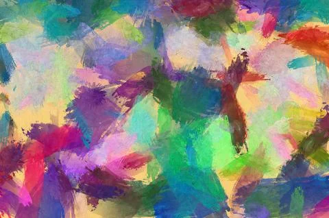 Abstract texture background. Modern art. Oil painting. Hand drawing on canvas Stock Illustration