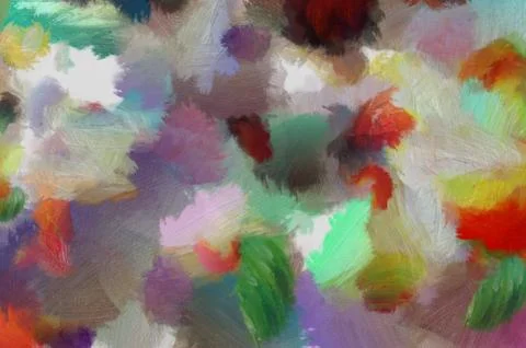 Abstract texture background. Modern art. Oil painting. Hand drawing on canvas Stock Illustration