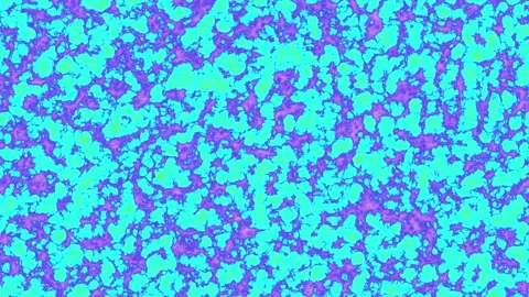 Abstract texture background, movement of molecules under microscope, bright.. Stock Footage 300791446