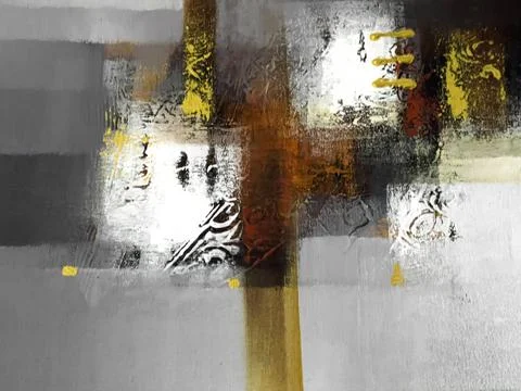 Abstract, texture, background painting with multiple colors Foto stock